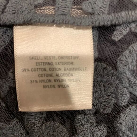 Meadow Rue-Anthro Caela Embroidery&Lace Ombré Top - Picture 5 of 6